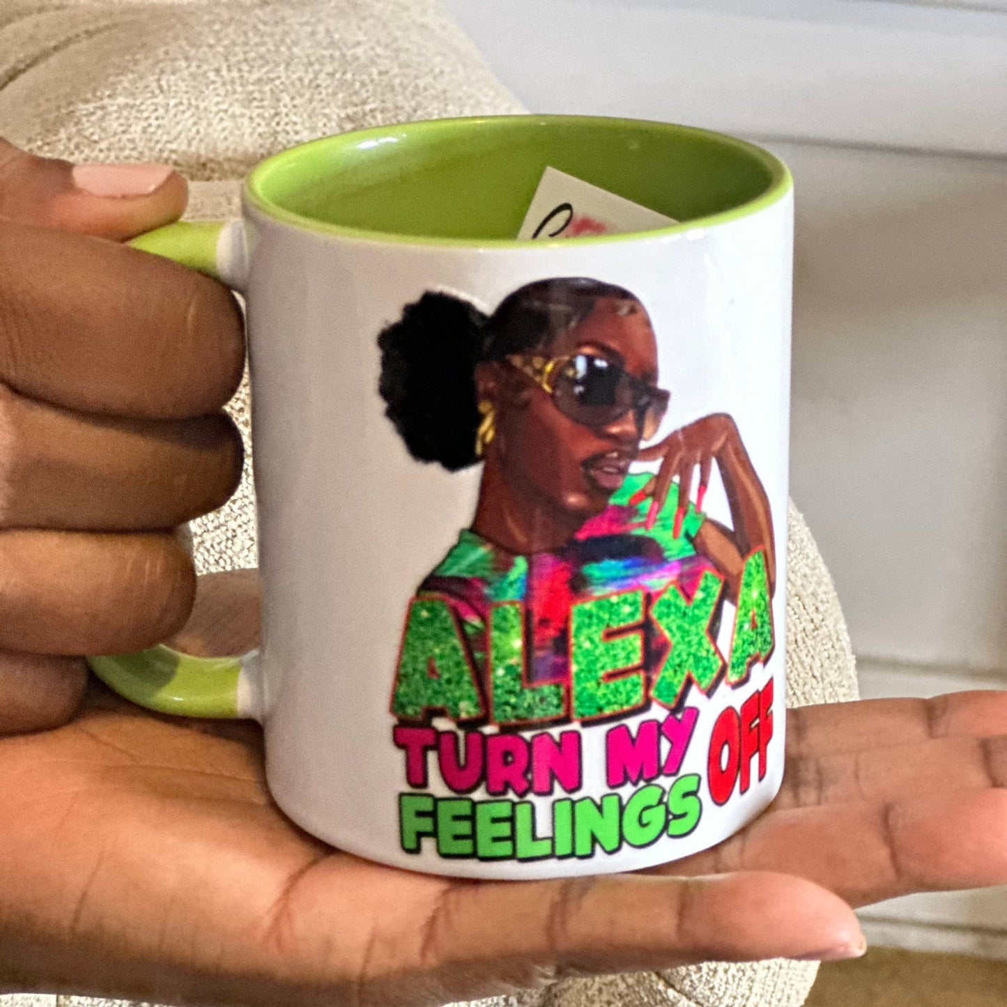 Alexa Turn My Feelings Off Mug T Styles Online