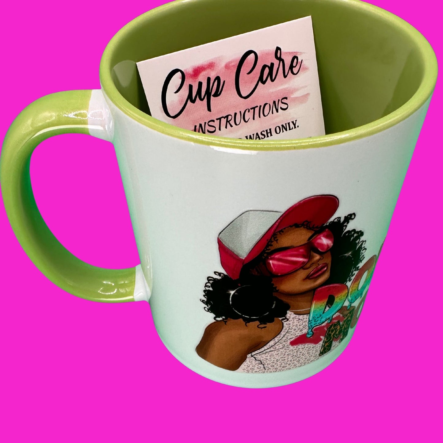 Dope Mom Two-Tone Ceramic Mug T Styles Online