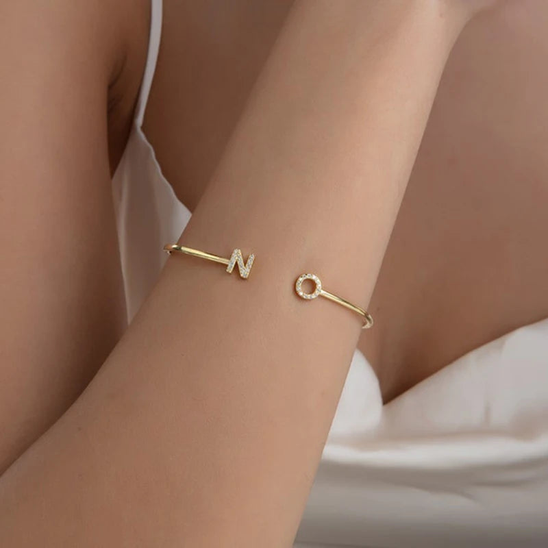 DODOAI Custom Zircon Name Bracelet T Styles Online