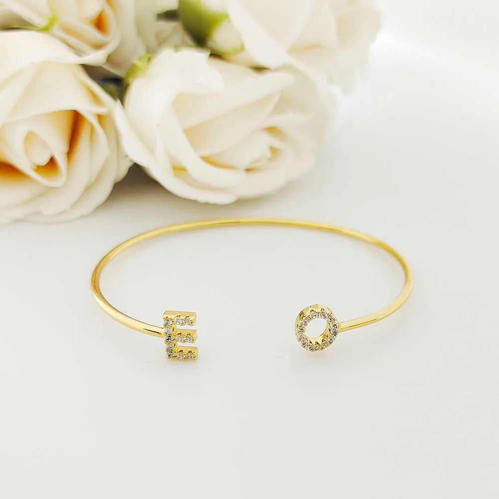 DODOAI Custom Zircon Name Bracelet T Styles Online