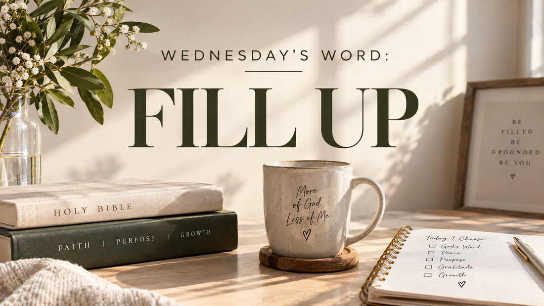 WEDNESDAY’S WORD: FILL UP 💕🙏🏽