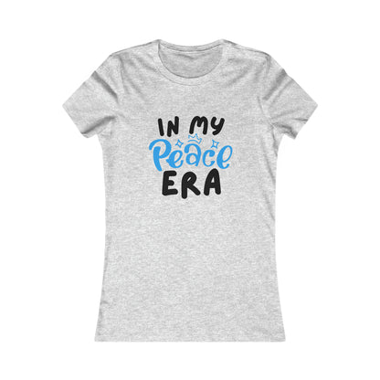 In My Peace Era - Women's High Quality Soft Blend Inspirational, EMPWRHER-Based Fashion Tee, ERA Collection, Women's Favorite Tees Printify
