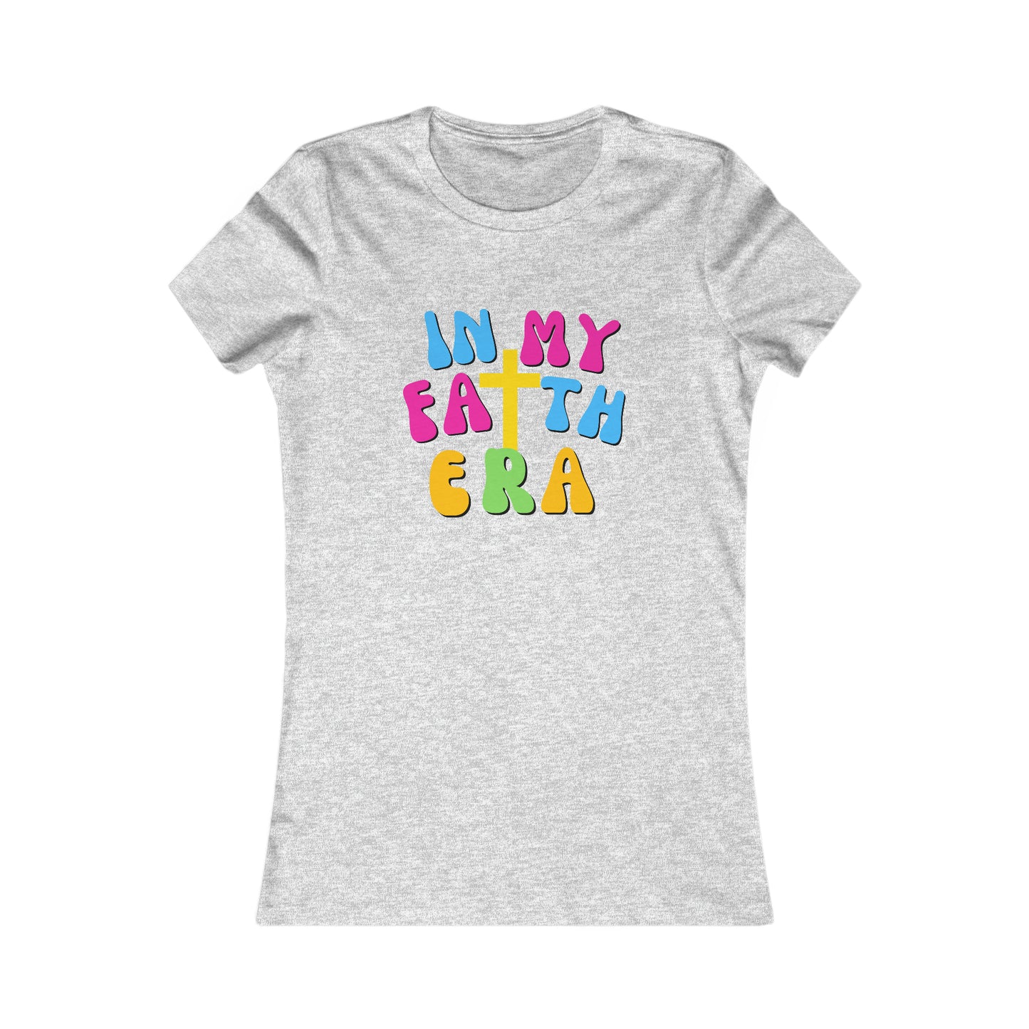 In My Faith Era - Women's High Quality Soft Blend Inspirational, EMPWRHER-Based Fashion Tee, ERA Collection, Women's Favorite Tees Printify