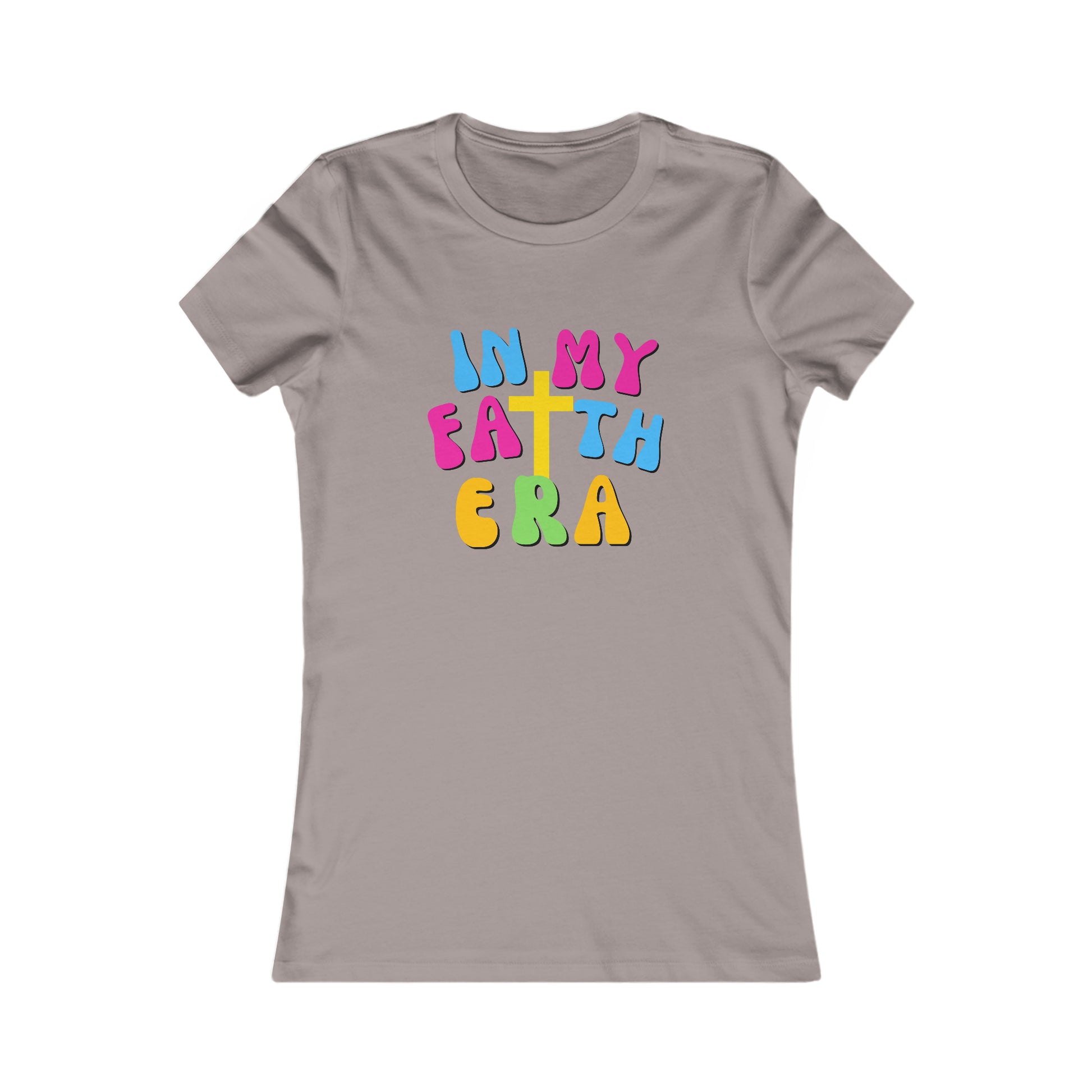 In My Faith Era - Women's High Quality Soft Blend Inspirational, EMPWRHER-Based Fashion Tee, ERA Collection, Women's Favorite Tees Printify