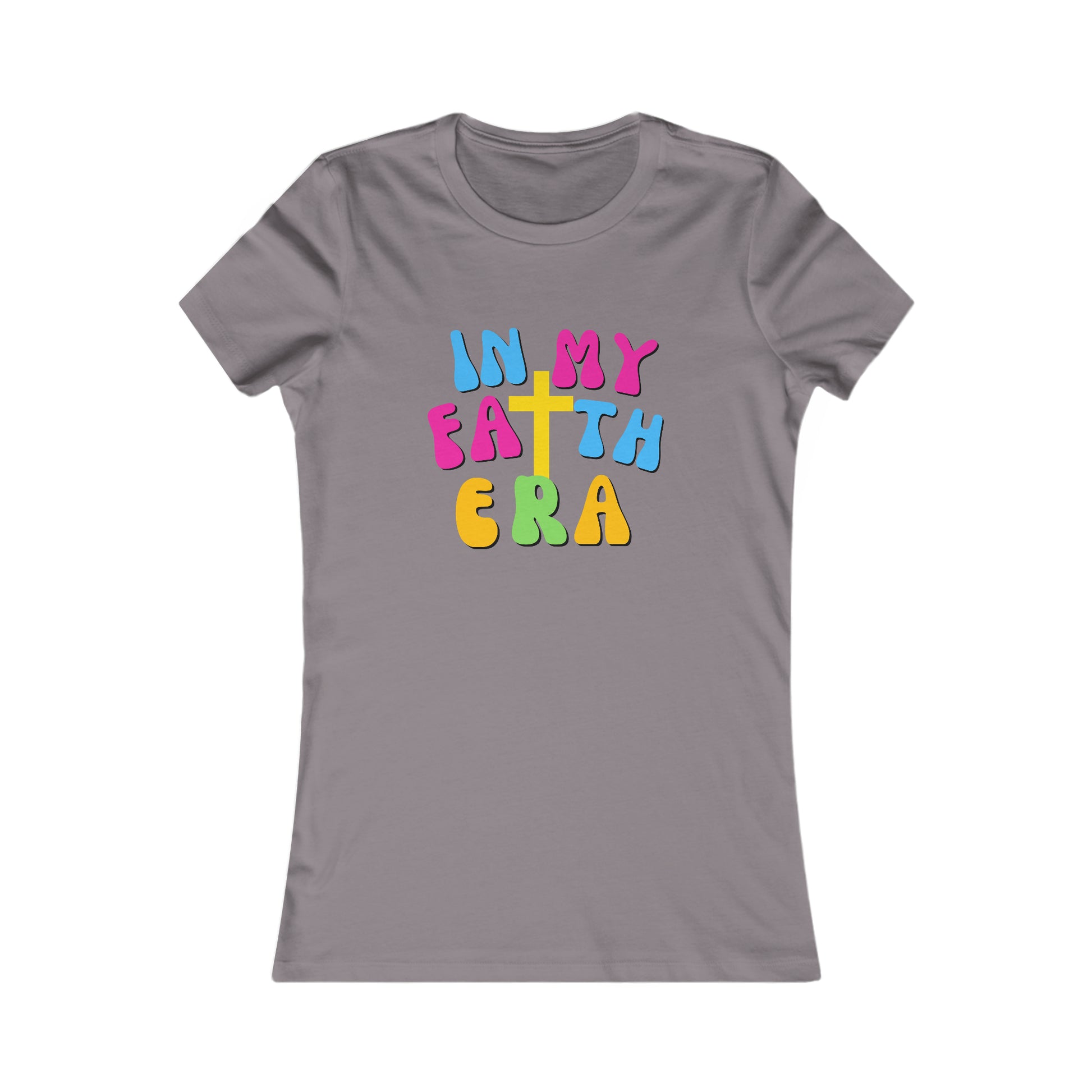 In My Faith Era - Women's High Quality Soft Blend Inspirational, EMPWRHER-Based Fashion Tee, ERA Collection, Women's Favorite Tees Printify