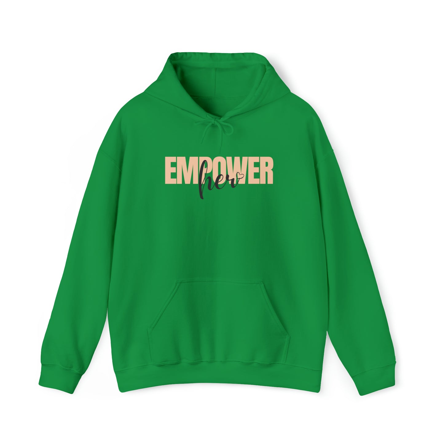 Empower Her Hooded Sweatshirt - Unisex Style Heavy Blend™ Hooded Sweatshirt - Empowerment, Inspirational, Faith-Based Women's Hoodies Printify