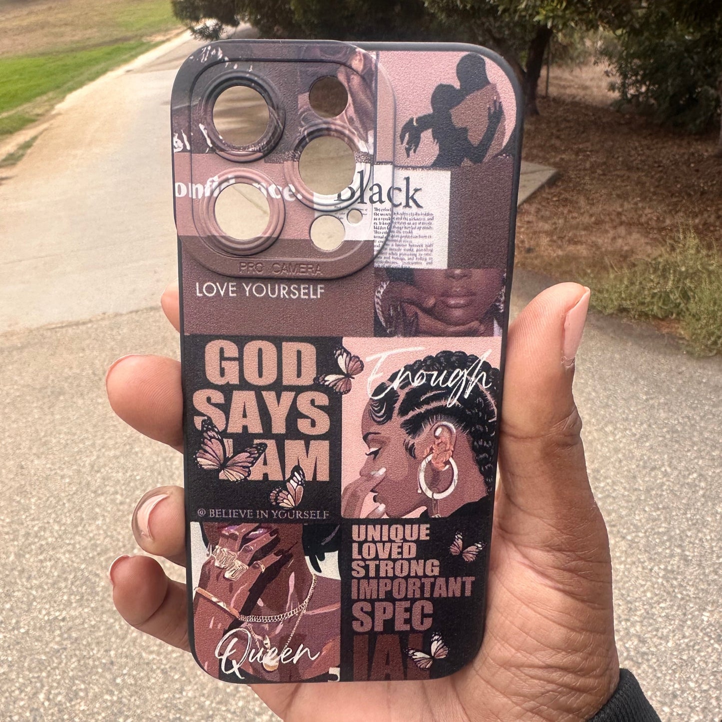 God Says I Am Enough Phone Case T Styles Online