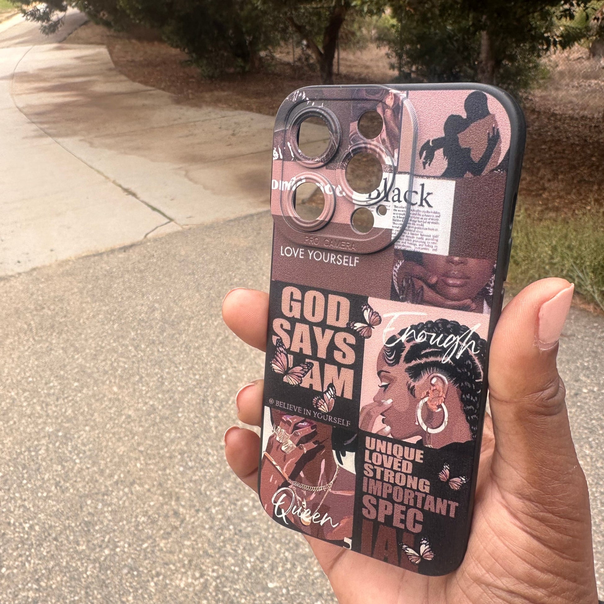 God Says I Am Enough Phone Case T Styles Online