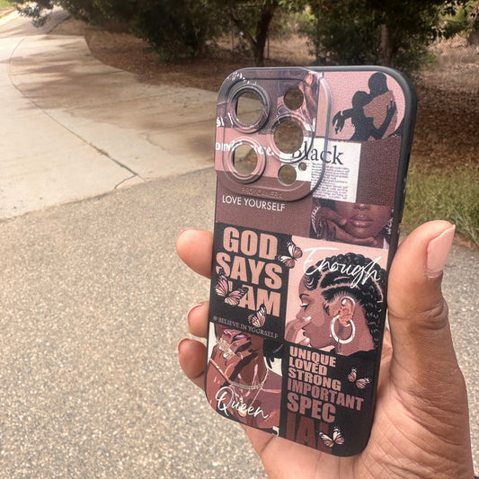 God Says I Am Enough Phone Case T Styles Online