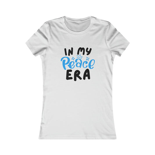 In My Peace Era - Women's High Quality Soft Blend Inspirational, EMPWRHER-Based Fashion Tee, ERA Collection, Women's Favorite Tees Printify