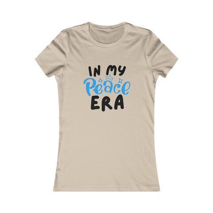 In My Peace Era - Women's High Quality Soft Blend Inspirational, EMPWRHER-Based Fashion Tee, ERA Collection, Women's Favorite Tees Printify