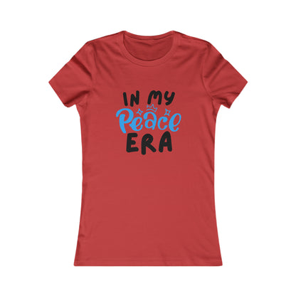 In My Peace Era - Women's High Quality Soft Blend Inspirational, EMPWRHER-Based Fashion Tee, ERA Collection, Women's Favorite Tees Printify