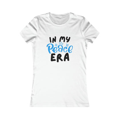 In My Peace Era - Women's High Quality Soft Blend Inspirational, EMPWRHER-Based Fashion Tee, ERA Collection, Women's Favorite Tees Printify