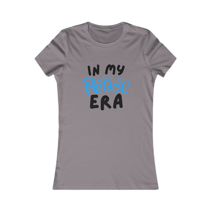 In My Peace Era - Women's High Quality Soft Blend Inspirational, EMPWRHER-Based Fashion Tee, ERA Collection, Women's Favorite Tees Printify