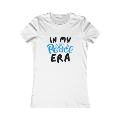 In My Peace Era - Women's High Quality Soft Blend Inspirational, EMPWRHER-Based Fashion Tee, ERA Collection, Women's Favorite Tees Printify