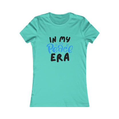 In My Peace Era - Women's High Quality Soft Blend Inspirational, EMPWRHER-Based Fashion Tee, ERA Collection, Women's Favorite Tees Printify