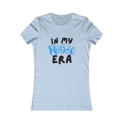 In My Peace Era - Women's High Quality Soft Blend Inspirational, EMPWRHER-Based Fashion Tee, ERA Collection, Women's Favorite Tees Printify