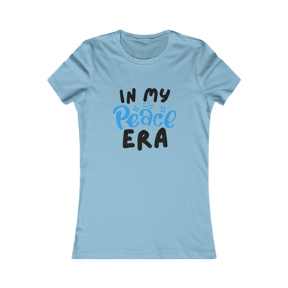 In My Peace Era - Women's High Quality Soft Blend Inspirational, EMPWRHER-Based Fashion Tee, ERA Collection, Women's Favorite Tees Printify