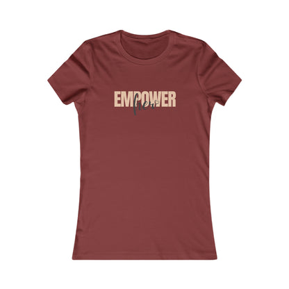 Empower Her Women's Soft Blend High Quality T-shirt Printify