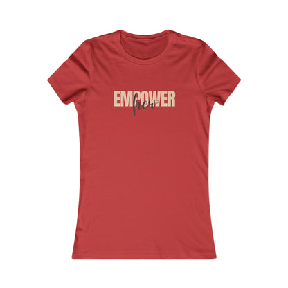 Empower Her Women's Soft Blend High Quality T-shirt Printify