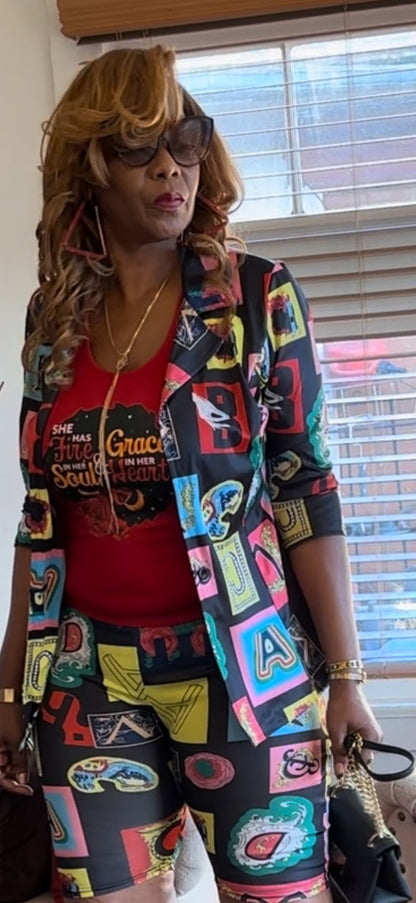 She Has Fire In Her Soul & Grace In Her Heart Tee T Styles Online