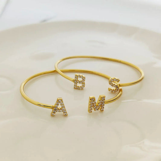 DODOAI Custom Zircon Name Bracelet T Styles Online