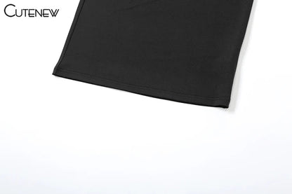 Cutenew Mesh Ruched Women Maxi Dress Sexy See Through Off Shoulder Long Sleeve Sheath Vestidos Female Midnight Party Solid Robe T Styles Online