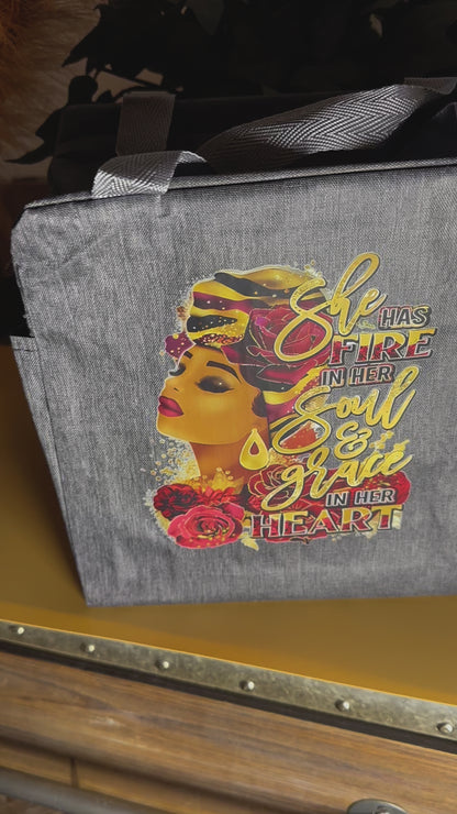 Fire In Her Soul Lunch Bag